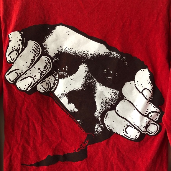 Pleasures Now Watching You Long Sleeve Graphic Top - Picture 4 of 8